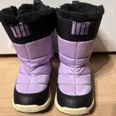 値下げ！IFME 紫黒 防寒ブーツ　16cm