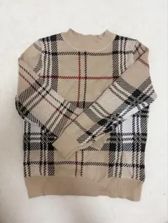 SHEIN チェック柄 セーター 6Y