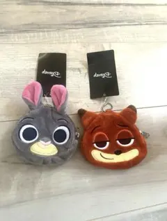 大人気【ディズニー】ズートピア★コインケース　セット