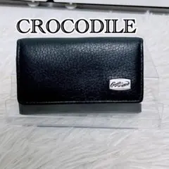 マ*-様 CROCODILE クロコダイル　黒　キーケース　小銭入れ付きのサムネイル