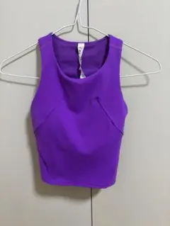 ルルレモン 紫色 タンクトップ サイズ0(XS-S)