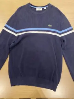 フレンチラコステ ニットフランス製 ネイビー L