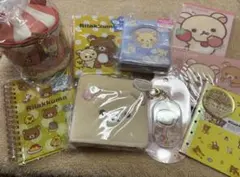 リラックマ　シール帳など