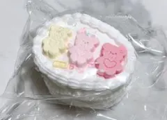 momoco 三連くま ケーキ 氷バター　スクイーズ