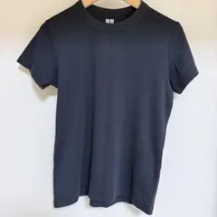 UNIQLO U ブラック　Tシャツ　半袖　Lサイズ