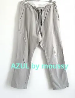 AZUL by moussy コットン　クロップドパンツ イージーパンツのサムネイル
