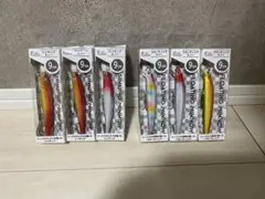 【新品】セリア シンキングミノー フローティングミノー 9cm 6本セットのサムネイル