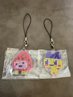 【2点セット売り】たまごっち　一番くじ　F賞　(まめっち＆いちごっち)のサムネイル