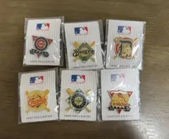 カネボウフーズ メジャーリーグピンバッジ5点セット - メルカリ