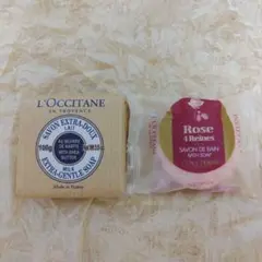 ＊お値下げ＊ロクシタン ミルク石鹸とバスソープ