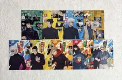 呪術廻戦 銀だこ スリーブ 虎杖 伏黒 釘崎 五条 夏油 七海