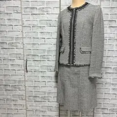 【美品】23区 ニジュウサンク セレモニースーツ 入学式 参観日 セットアップ