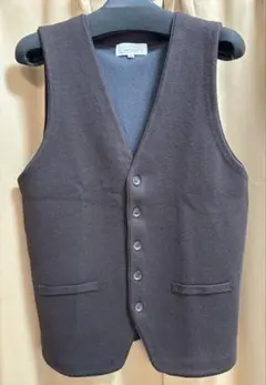 ★美中古AOKI ニットジレ ブラウン Mサイズ★