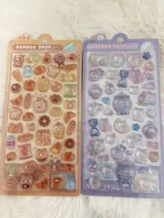 【正規品】　ボンボンドロップシール　ほかほかボンボン　ナイトミャウ　オリジナル