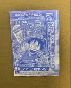 モンキー・D・ルフィ：週刊少年ジャンプ付録　プロモ