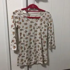 オリーブデオリーブ 花柄カットソー ロンT