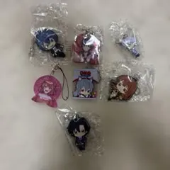 キャラクターストラップ　ラバーストラップ　カラフルピーチ　まとめ売り