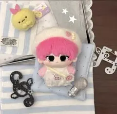 2点セット】10-14cm ぬいぐるみ用 着ぐるみ ぬい服 くま ガーリー