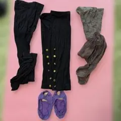 【まとめ売り】レッグウェアセット ストッキング / タイツ / レッグウォーマー