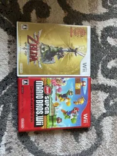 Wii ゲームソフト　マリオブラザーズ　ゼルダの伝説スカイウォードソード