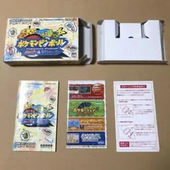 ゲームボーイアドバンス　ポケモンピンボール　空箱　外箱　取扱説明書　ソフトなし