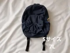 devirockデビロック リボン付きリュック 通園 ネイビー S 7L