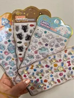 韓国限定キャンディ・ボンボン シール 4枚セット　バラ売りOK
