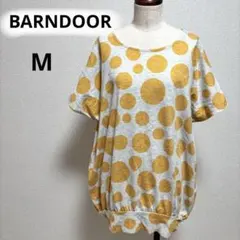 BARNDOOR バーンドア ドット柄 半袖チュニック M