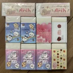 ちいかわ　まとまるくん 消しゴム　アーチ　新入学　すみっコぐらし