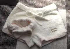 新品2点セット　ジェラートピケルームウェアショートパンツ＆ヘアーバンド