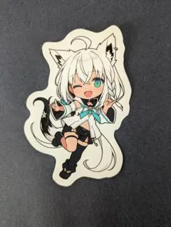 【新品/未開封】Vtuber ホロライブ 白上フブキ ステッカー