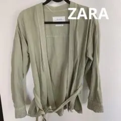 ★断捨離の為2/8まで★ ZARA ザラ　カーキ ジャケット