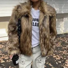 SHEIN ファージャケット Sサイズ