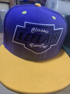 LEFLAH ボックスロゴキャップ