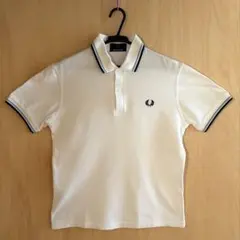 FRED PERRY フレッドペリー M12 ポロシャツ 英国製 38 ホワイト