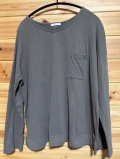 スタジオクリップ　長袖Tシャツ カーキー　Ｌ