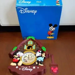 希少】アメリカフロリダDisney Parks ミッキーと仲間たち 置き時計