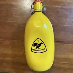 フランス製 ビンテージセット グランテトラ水筒　黄色と銀 真鍮取手片手鍋5点 202206171556051.jpg