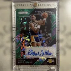 カリーム アブドゥル ジャバー Panini Prizm 直筆サイン 8枚限定 