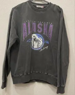 アラスカ トレーナー　 スウェット　good lock speed