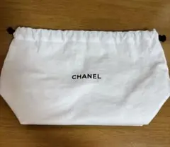 CHANEL 巾着ポーチ ホワイトのサムネイル