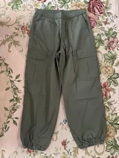 UNIQLO ユニクロ　レディース　イージーカーゴパンツ　カーキ　Lサイズ