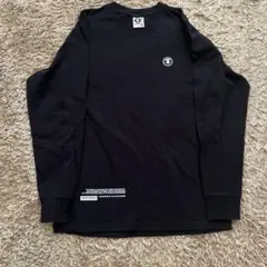 A BATHING APE ロンT ブラック