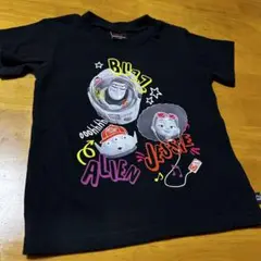 トイ・ストーリー キャラクター Tシャツ 黒