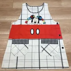 Disney ミッキーマウス 保育士エプロン M-Lサイズ