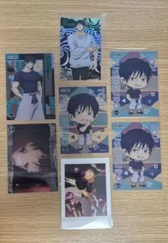 呪術廻戦 伏黒甚爾 (ふしぐろとうじ) カード7枚セット