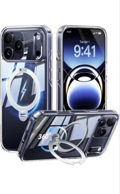 CASEKOO iPhone17pro 透明ケース