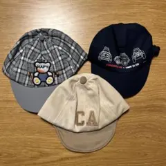 ベビー帽子3点セット　50~60㎝