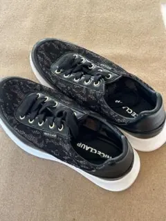 NICE CLAUP ブラック レース スニーカー新品　お値下げしました