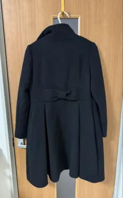 RUIRUE BOUTIQUE リボンコート　ブラック　スーツ　オケージョン